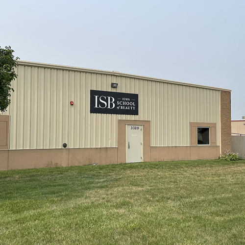 ISB Building Sign